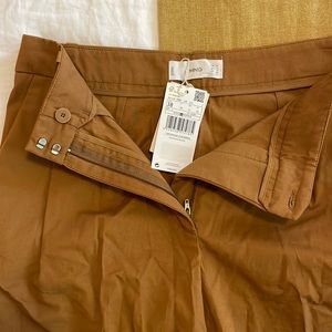 MANGO NWT 100% Cotton Trousers